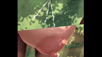 Milky cowgirl growing tits