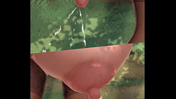 Milky cowgirl growing tits