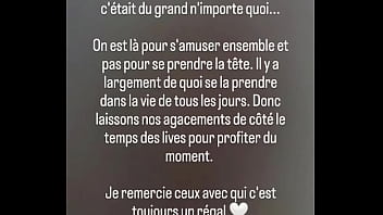 Petite mise au point pour certains viewers qui ne semblent pas saisir le concept de détente et bon moment en live