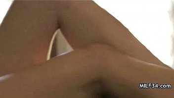 Stressed out milf with a sexy body gets a happy ending massage