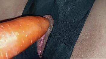 Chubby slut needed a thick sauce for her