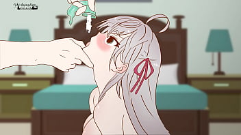 Alya shoved her boyfriend's cock hentai cartoon parody 2025