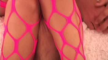 Pink deep redhead babe gets fucked in every hole