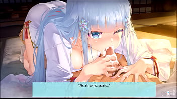 Snow white princess shirayuki hime gives a blowjob and sucking cum