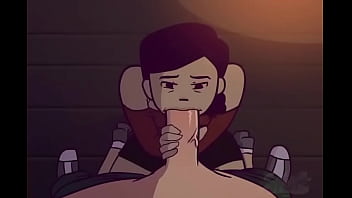 Hentai brunette gets pounded