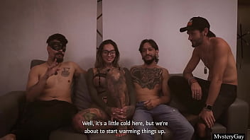 Open casting for the big butt influencer camila jimenez ends on a anal gangbang