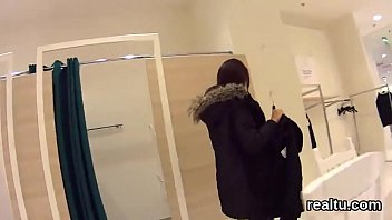 Attractive czech teen gets seduced in the supermarket and penetrated in pov