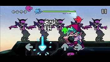 Fnf mod de la pajita me ando masturbando