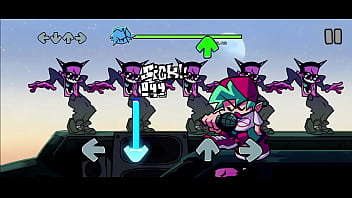 Fnf mod de la pajita me ando masturbando