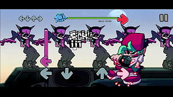 Fnf mod de la pajita me ando masturbando