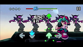 Fnf mod de la pajita me ando masturbando