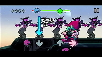 Fnf mod de la pajita me ando masturbando