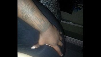 Cum all over my bosses wife leggings