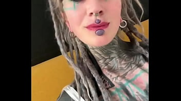 Me looking at you—how do you like split tongues would you ever try a body mod like this #splittongue #bodymod