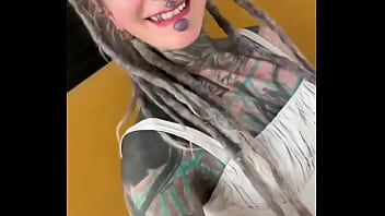 Me looking at you—how do you like split tongues would you ever try a body mod like this #splittongue #bodymod