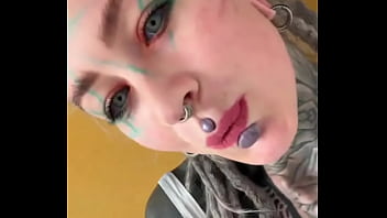 Me looking at you—how do you like split tongues would you ever try a body mod like this #splittongue #bodymod