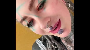 Me looking at you—how do you like split tongues would you ever try a body mod like this #splittongue #bodymod