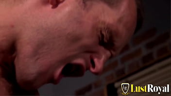 Big ass stripper squirts multiple times after rough pussy and anal fuck