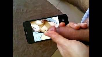 Jerk off at open balcony