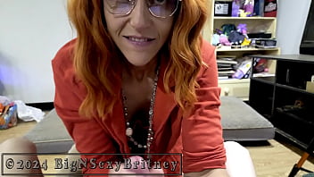 Big n sexy britney heads to the library hot librarian blowjob and facial video clip 2 minute version