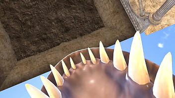 Giantess vore video