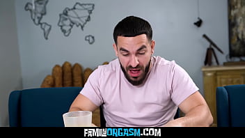 Gold digger stepmom strokes her stepson after he became rich