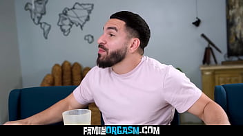 Gold digger stepmom strokes her stepson after he became rich