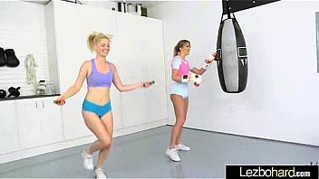 Teen hot girls in lesbo sex scene on tape video 24