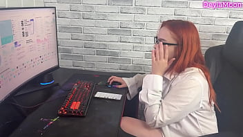 My stepmother woke me up while she was working and taught me trading sexy work atmosphere s1e26