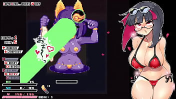 Gata gigante junto a gatas acuaticas se follan a chica