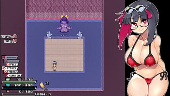 Gata gigante junto a gatas acuaticas se follan a chica