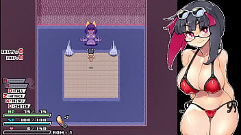 Gata gigante junto a gatas acuaticas se follan a chica