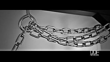 Gym humiliation brunette submissive receives spanking