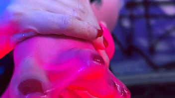 Messy foot play to make you hard