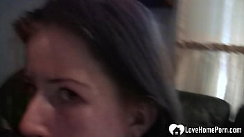 She put it in her mouth and suck it like a pro