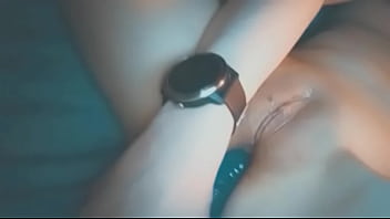 Sexy petite with blue vibe