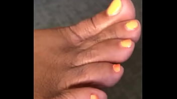 Lick my toes when nobody is watching