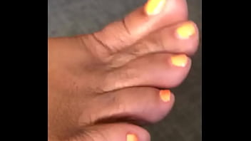 Lick my toes when nobody is watching