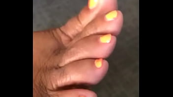 Lick my toes when nobody is watching