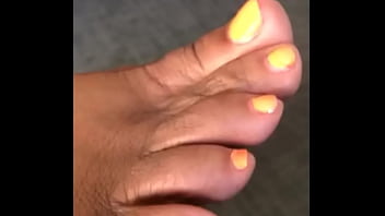 Lick my toes when nobody is watching