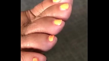 Lick my toes when nobody is watching