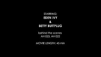Behind the pissing scenes ahb006 betty buttplug eden ivy more info in description