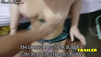 Degradation with lots of deep throat and with the submissive with the right to receive a piss on her giant ass Degradation with lots of deep throat and with the submissive with the right to receive a piss on her giant ass