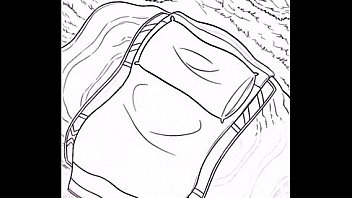 Carmela by the river ilustration time lapse by ujinko