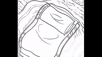 Carmela by the river ilustration time lapse by ujinko