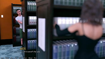 Being a dik #35 hot married busty long haired brunette teacher puts her tongue full of saliva down my throat inside the library