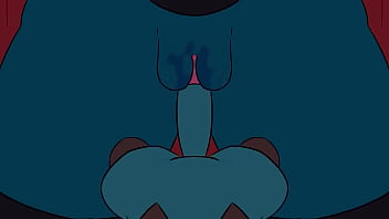 Riolu cornered by lucario