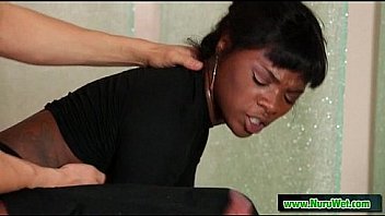 Sensual asian masseuse pleased her horny client with a nuru massage 23