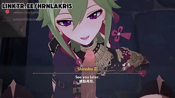 Itter fucks with kuki shinobu in the bathhouse horny