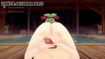 Itter fucks with kuki shinobu in the bathhouse horny